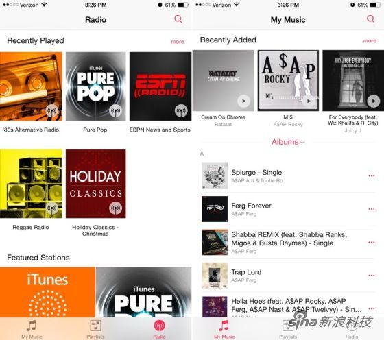 蘋果iOS 8.4首個測試版發布 加入全新音樂應用