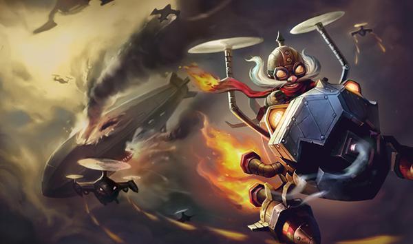 坦克聯(lián)盟依舊堅挺，看當前LOL最牛ADC如何秒殺他們