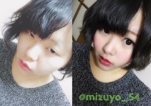 日本妹子化妝“秒”變女神獲贊 網友求指點