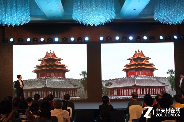 <a href=/digital/ target=_blank class=infotextkey>數(shù)碼</a>變焦（左）對(duì)比華碩鷹眼光學(xué)變焦