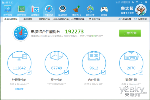 跑出近二十萬分數 戰神Z7M-i7D1綜合評測