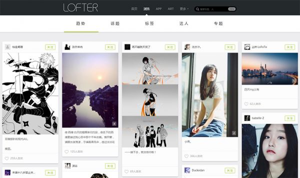 網易LOFTER 輕博客 圖片社交