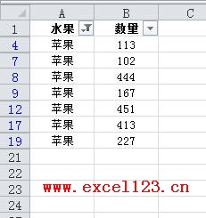 在Excel中粘貼時(shí)怎樣跳過隱藏行