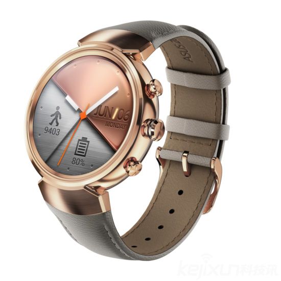 華碩發(fā)布圓款智能手表ZenWatch 3 顏值巔峰！