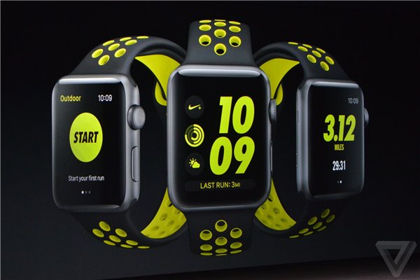 蘋果Apple Watch Series 2發布：支持防水