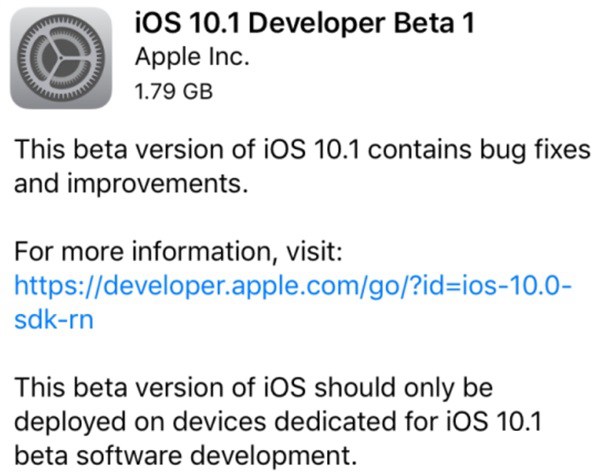 iOS 10.1測試版來了：相機(jī)加入背景虛化