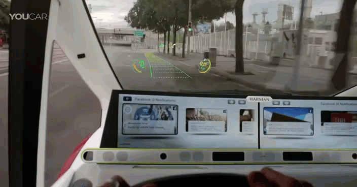 給電動汽車安上VR/AR窗戶是什么體驗？有點像客廳