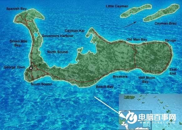為什么BAT注冊地不是中國 而是加勒比海中一個島？