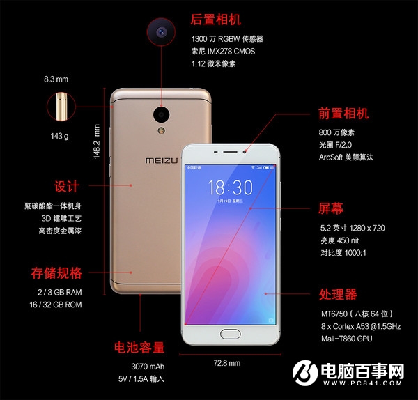 魅藍(lán)6和魅藍(lán)5有什么區(qū)別  魅藍(lán)6與魅藍(lán)5區(qū)別對比