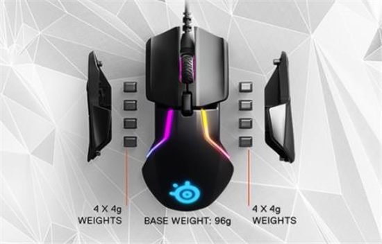 賽睿Rival600鼠標發布：雙傳感器 12000CPI