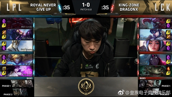 RNG斬獲《英雄聯(lián)盟》MSI 2018總冠軍！3:1擊敗韓國(guó)KZ戰(zhàn)隊(duì)