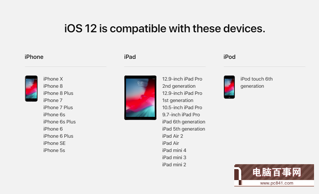 iOS12支持哪些設備？iOS12支持iPhone4S/5嗎？