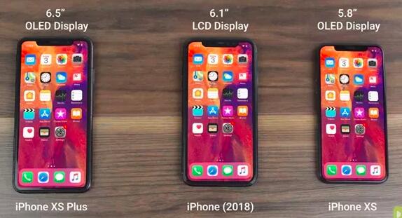 新iPhone命名曝光：三種不同的屏幕規格 下月正式發布