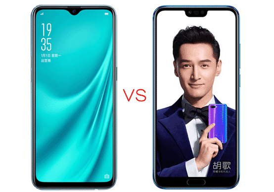 OPPO R15x和榮耀10選哪個好？OPPO R15x和榮耀10區別對比評測