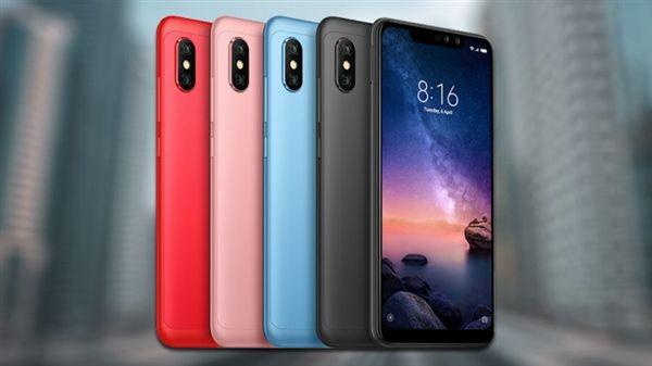 紅米Note 6 Pro印度發布：前后四攝+劉海屏，售價1361元起