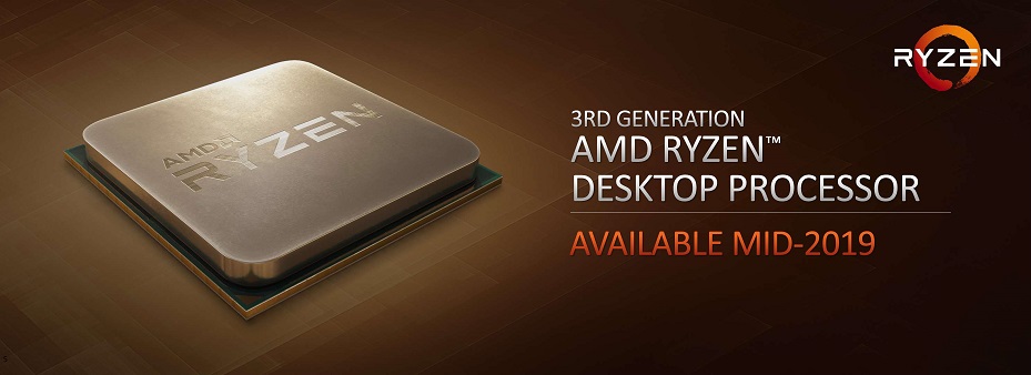 AMD三代銳龍處理器首次公開：7nm先進制程 預計年中上市