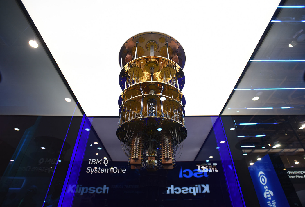 CES2019上IBM展示量子計算機(jī)原型：太高端就像藝術(shù)品