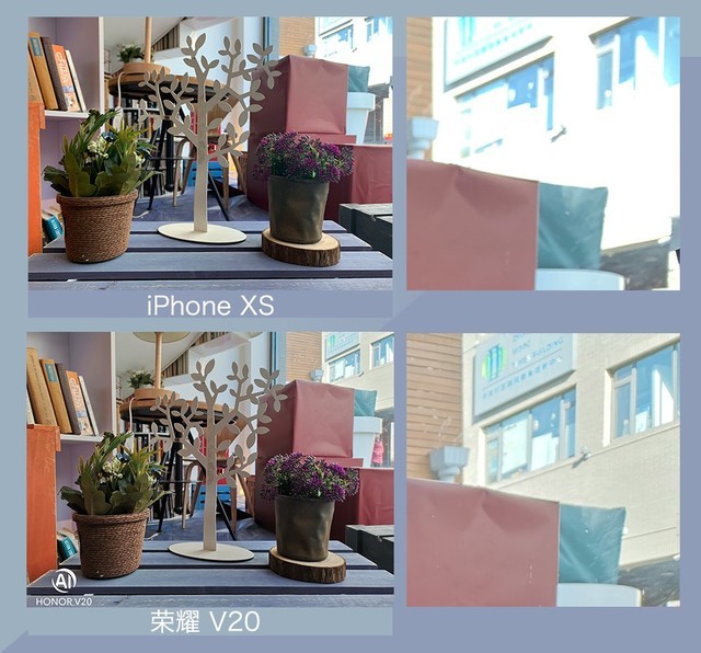 榮耀V20劍指果XS 4800萬雙攝夜拍占優勢（審核不發） 