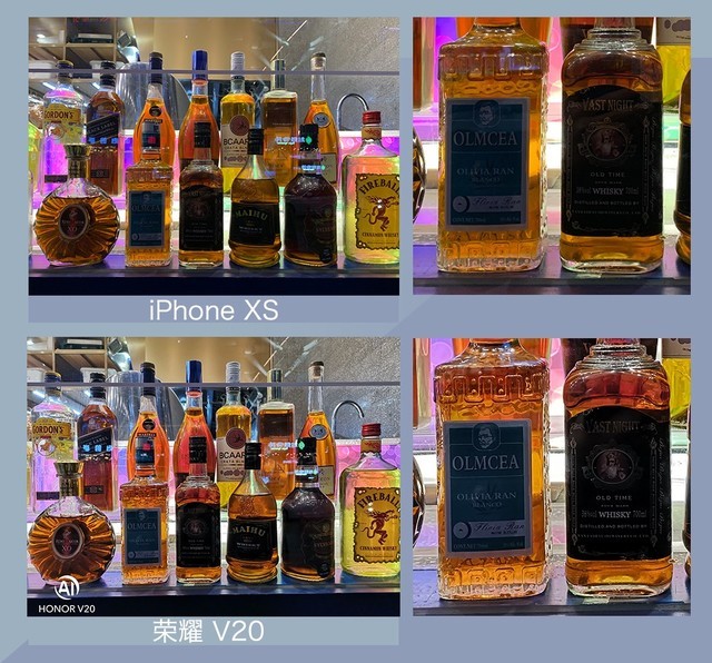 榮耀V20劍指果XS 4800萬雙攝夜拍占優勢（審核不發） 