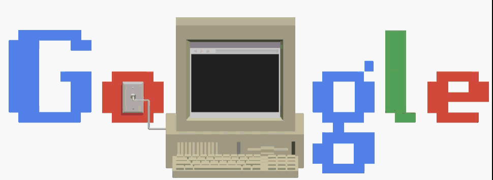 Google首頁涂鴉致敬 WWW萬維網發明30周年