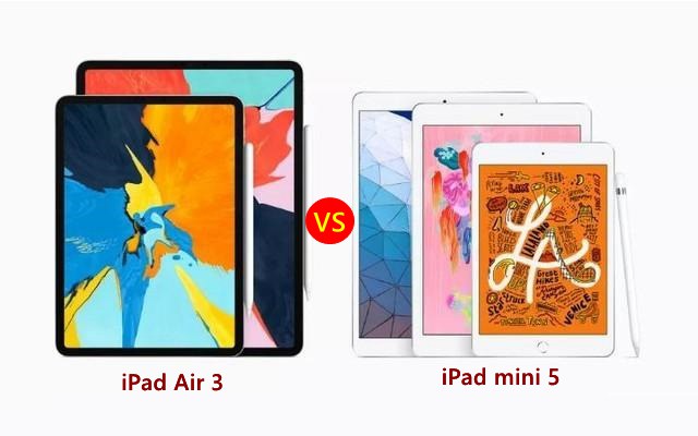 iPad Air3和Mini5哪個好？蘋果iPad Mini5和iPad Air3區別對比